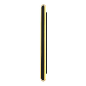 Kinkiet zewnętrzny Candellux Stick czarny LED zintegrowany 90 cm