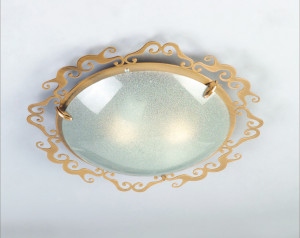 Lampa sufitowa Candellux Casablanca patynowa 38 cm E27