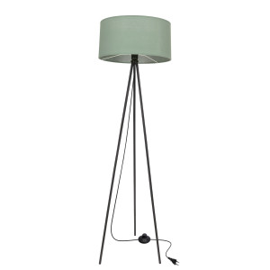 Lampa podłogowa Candellux Shanti 51 czarna 1×E27