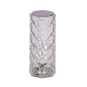 Lampa stołowa Candellux Brillo bezbarwna LED USB Touch
