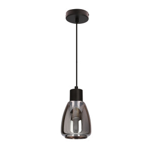 Lampa wisząca Candellux Moldo czarna 1×E27