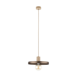 Lampa wisząca Sila Sabia Brown 1x E27 - TK Lighting