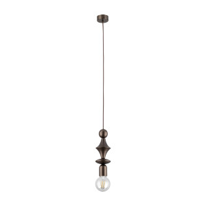 Lampa wisząca Tower Brown 1x E27 - TK Lighting