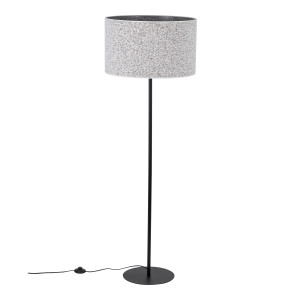 Lampa podłogowa Vellum Black 1x E27 - TK Lighting