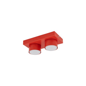 Lampa sufitowa Brix Red 2x GX 53 - TK Lighting