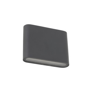 Kinkiet Arwena S Gray 2x LED - TK Lighting
