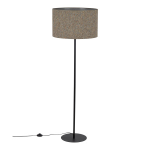 Lampa podłogowa Vellum Black Multicolor 1x E27 - TK Lighting