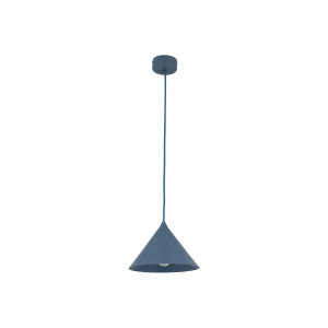 Lampa wisząca Cono S Navy Niebieski 1x E27 - TK Lighting