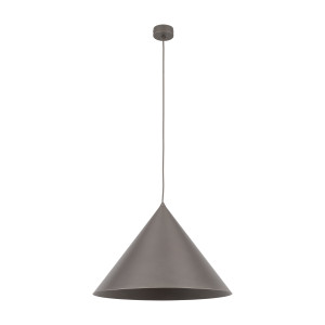 Lampa wisząca Cono Xl New Brązowy 1x E27 - TK Lighting