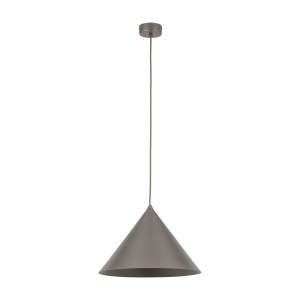 Lampa wisząca Cono L New Brązowy 1x E27 - TK Lighting