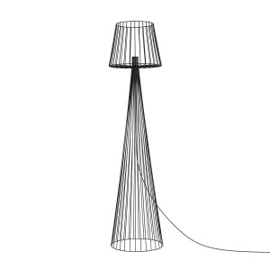 Lampa podłogowa SOUL BLACK K-4643 Czarny 1 źr., E27, 15W LED - Kaja