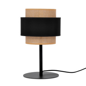 Lampka stołowa GATO K-5236 Czarny, beżowy 1 źr., E27, 15W LED - Kaja