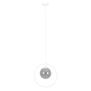 Lampa wisząca ARLENA K-5475 Grafitowy, biały 1 źr., E14, 10W LED - Kaja