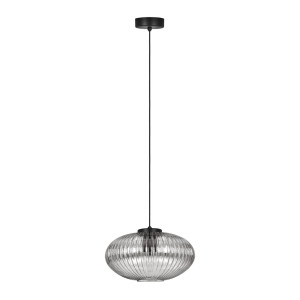 Lampa wisząca ARCO K-5676 Grafitowy, czarny 1 źr., E27, 15W LED - Kaja