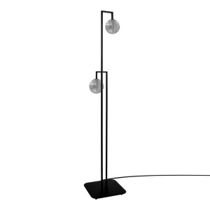 Lampa podłogowa TORES K-5774 Grafitowy, czarny 2 źr., G9, 10W LED - Kaja