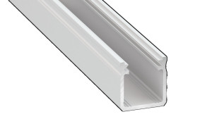 Profil Aluminiowy Biały Typ Y 1m + Klosz Mleczny – Eko-Light