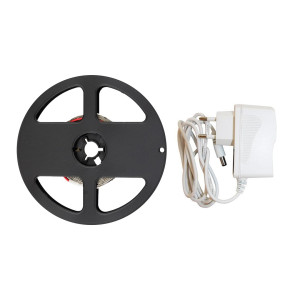 Taśma LED 3m +zasilacz IP65 B.zimna – Eko-Light