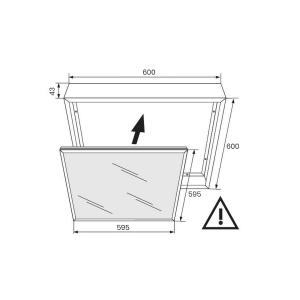 Produkt oświetleniowy Ramka EKP9131 biały GU10 - Eko-Light
