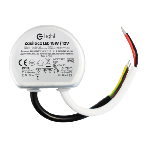 Zasilacz Montażowy 15W IP67 – Eko-Light