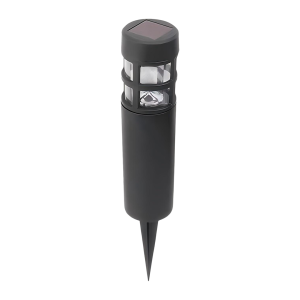 Lampa solarna Słupek EKO1451 czarny E27 - Eko-Light