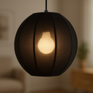 Lampa wisząca Dana ML1806 czarny E27 - Milagro
