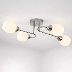 Lampa sufitowa King ML2756 chrom E27 - Milagro