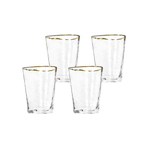 Akcesorium KARE komplet 4 szklanek HOMMAGE 300 ml – Kare Design