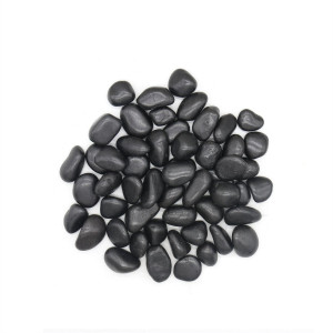 Kamień OTOCZAK 2-3 cm 10 kg polerowany czarny – King Home