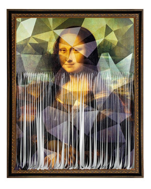 Obraz KARE obraz MADEMOISELLE LISA 130x163cm – Kare Design