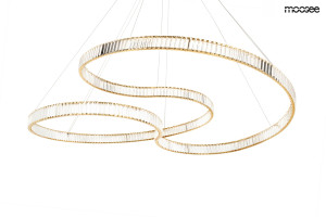 Lampa wisząca WAVE 160A złota – Moosee