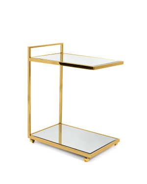 Stolik KARE barek CLASSY GOLD złoty – Kare Design