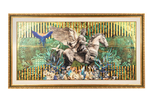 Obraz PEGASUS PARADISE 266x148 cm – King Home