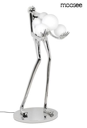 Lampa podłogowa HUMAN SILVER PREMIUM – Moosee
