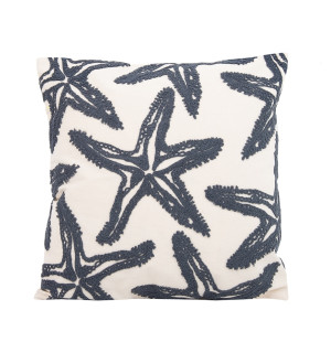 Dekoracja Poduszka dekoracyjna SHP STARFISH beżowa / szara – SHP