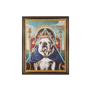 Obraz NEON BULLDOG 80x100 cm – King Home