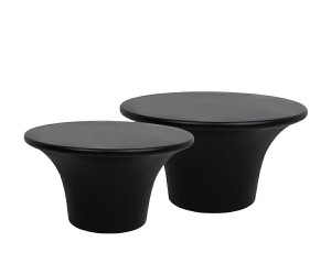 Stolik zestaw stolików kawowych PODIUM 60 / 75 czarny – MaMaison