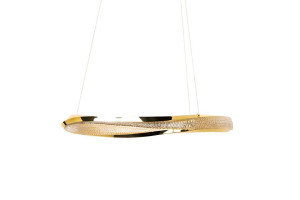 Lampa wisząca ANILLO 60 złota – Moosee