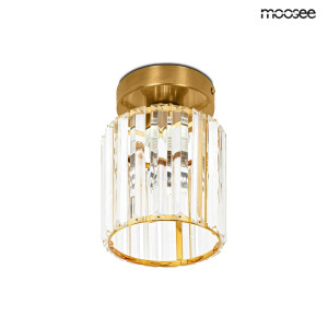 Lampa sufitowa / plafon REY złota – Moosee