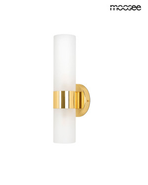 Lampa ścienna TUBS złota – Moosee