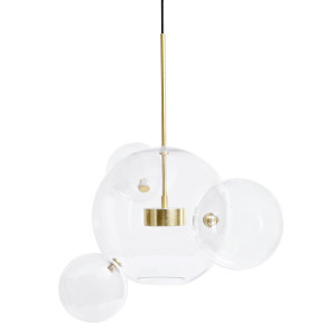 Lampa wisząca CAPRI 4 złota – Moosee