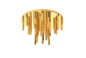Lampa sufitowa / plafon ORGANO 60 złota – Moosee