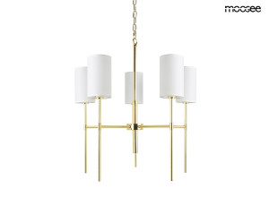Lampa wisząca IMPERIO 5 złota – Moosee