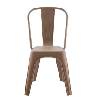 Krzesło TOWER PARIS PP UV brązowe – King Home