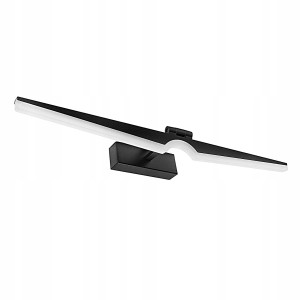 Kinkiet Ze Czarnym Nadaje Całości Wyjątkowego Charakteru 40CM 8W 4000K czarny UNO-BH-008 Domena LED