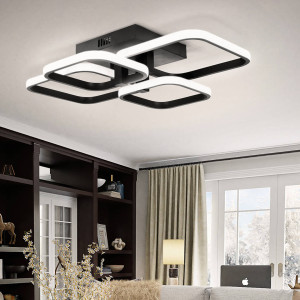 Lampa Sufitowa 3D Karta Katalogowa/datasheet Czarny 72W - DomenoLED