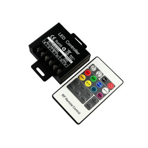 Sterownik taśm led rgb radiowy micro 12v/24v 240w/480w v-tac vt-2421