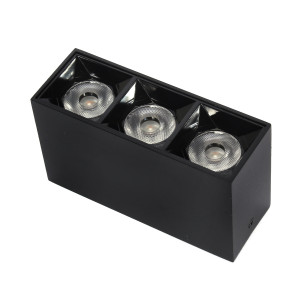 3D Karta Katalogowa/datasheet Czarny 9W - DomenoLED