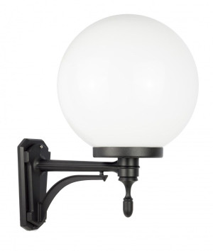 Kinkiet zewnętrzny Kule Classic 100W IP43 czarny K 3012/1/K 300 U Su-Ma