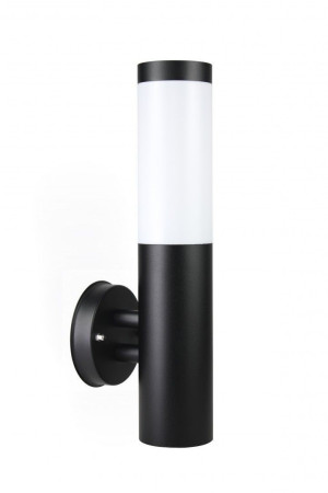 Kinkiet zewnętrzny Inox 40W IP44 czarny ST 025 BL Su-Ma
