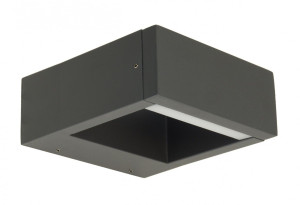 Kinkiet zewnętrzny Form 7W IP54 ciemny popiel YB19504 Su-Ma